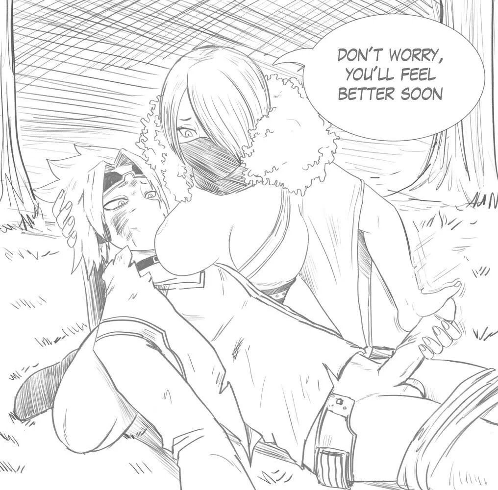 How I wish I could be with my boys when they're ill.. 🤤 Nurse them right back to health~ posted by MissSapphireMommy4u