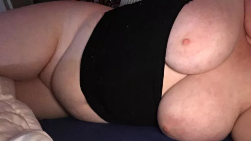 How I woke up. Tank tops are pointless 😂 by Kansas_Redhead