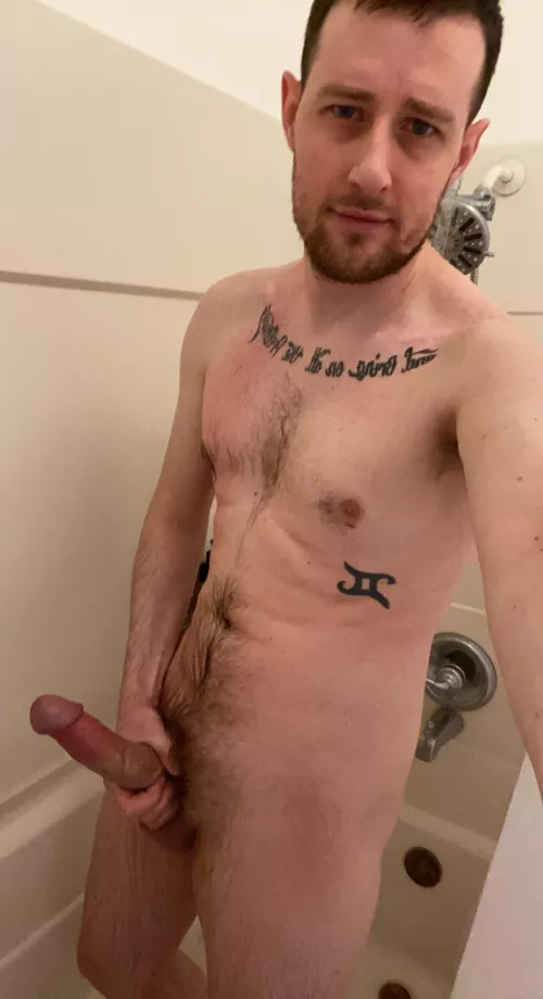 How many dudes could we fit in this shower? by tat246