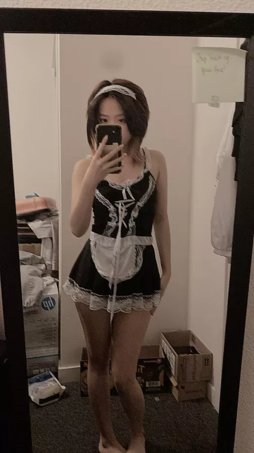 how may i serve you master? 🥺💕 by Electrical-Finger-86