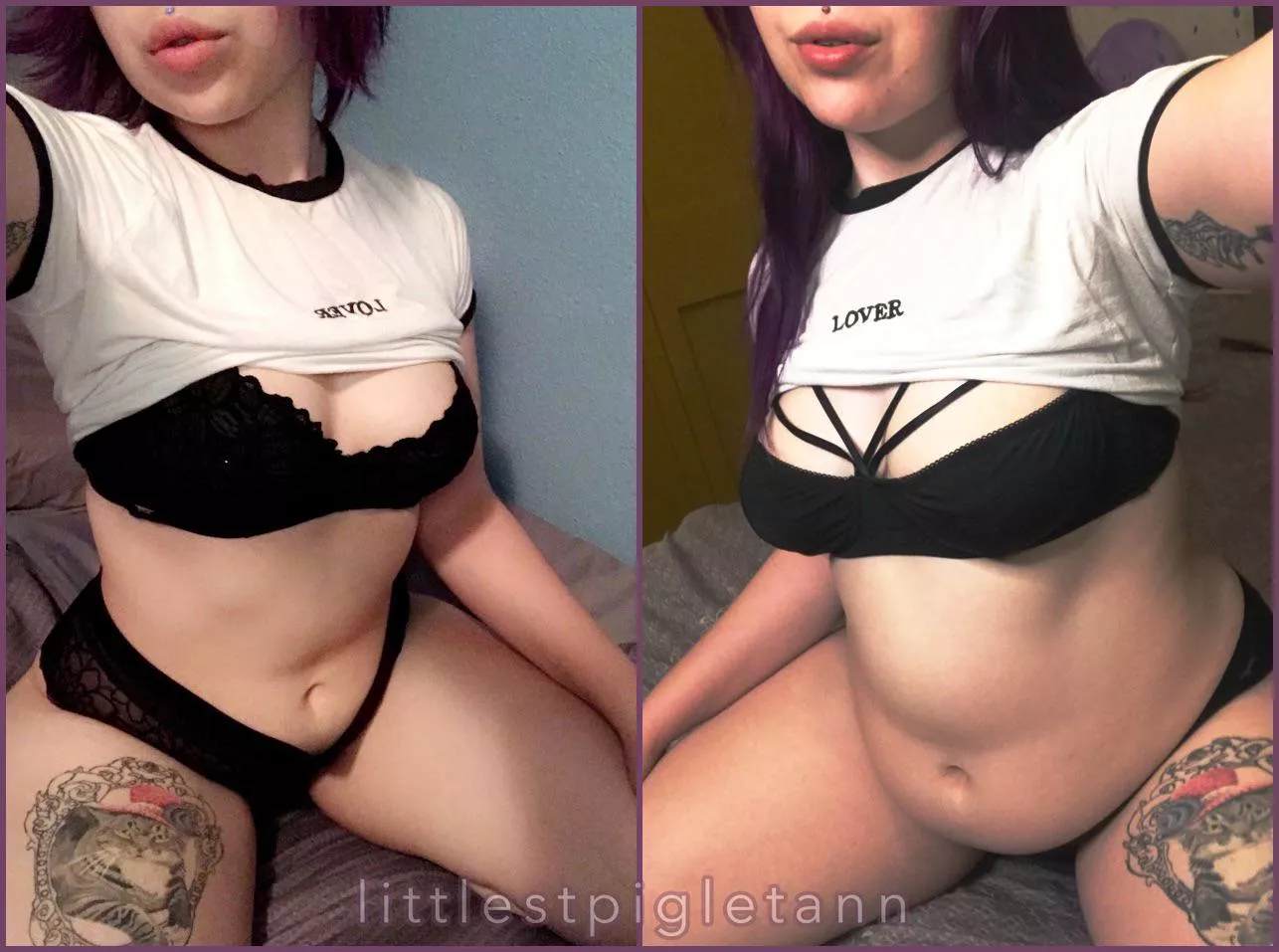 how much do u think I’ve gained? 🤔 posted by littlestpigletann