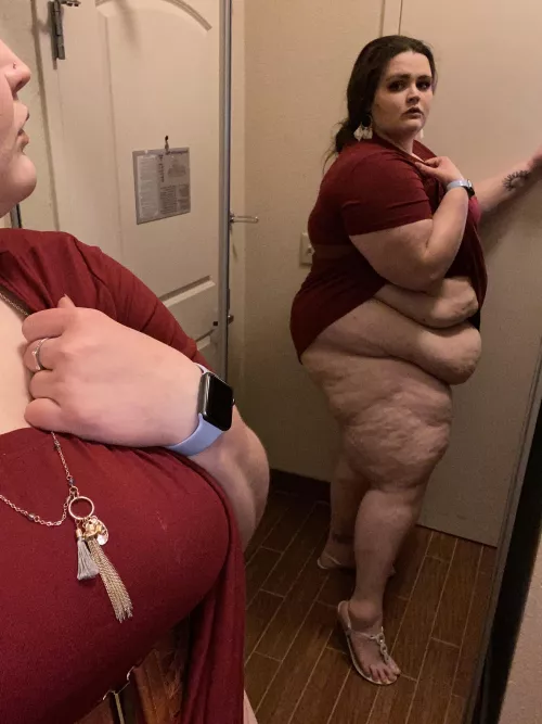 How you would you feel knowing this is hiding under my dress 😝 by ABeretta