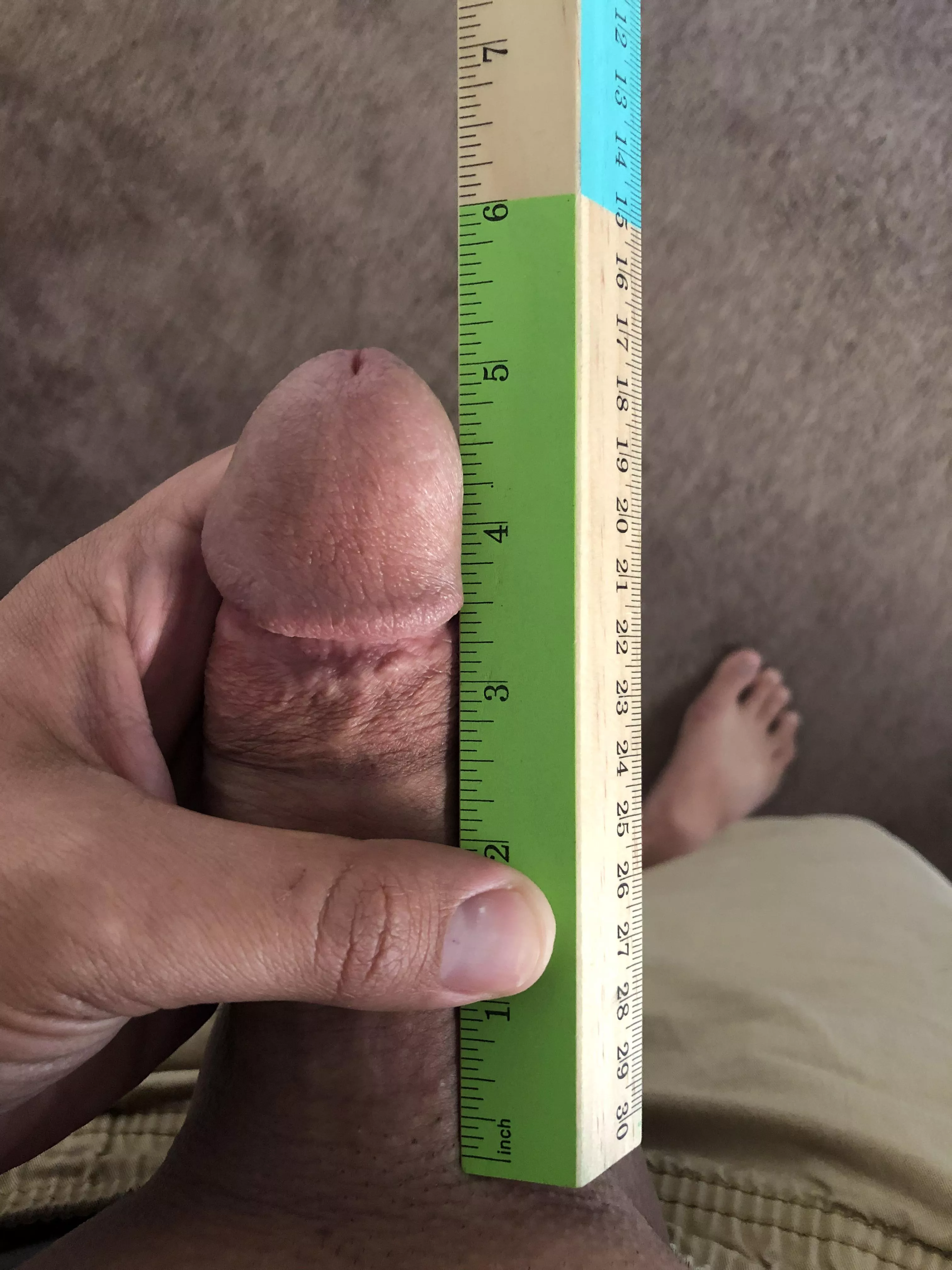 How’s my size? posted by mysteryguy22