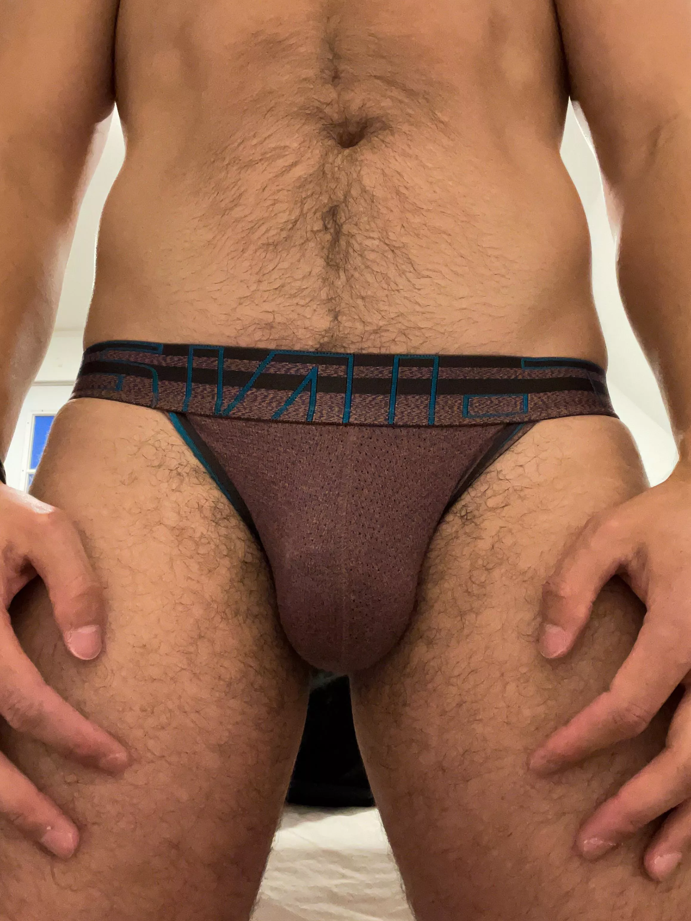 How’s the bulge? posted by 716cumdump