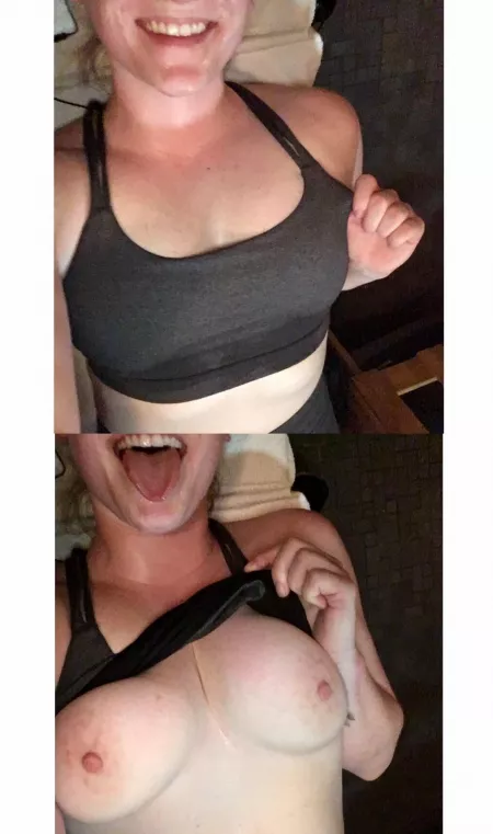 Hows your Sunday going? Mine is pretty sweaty 😜 by [deleted]