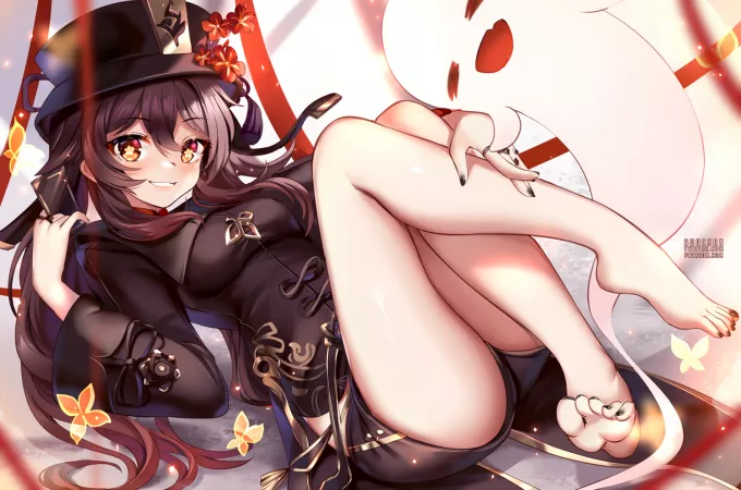 Hu Tao [Genshin Impact] by AluminiumGnat