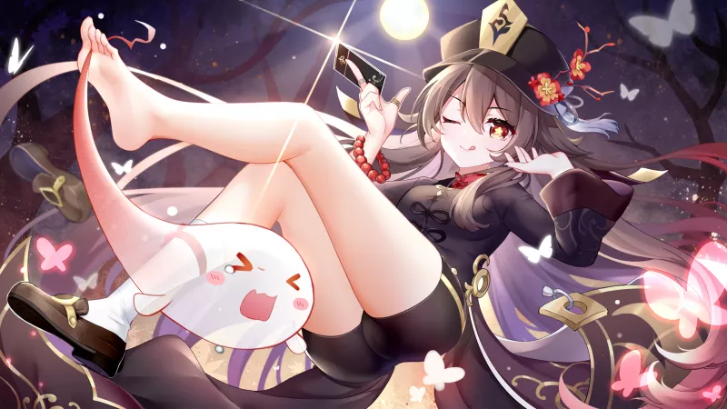 Hu Tao [Genshin Impact] by AluminiumGnat