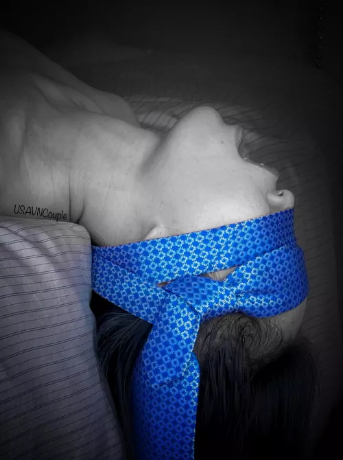 Hubby came home from work, took off his tie, and will feed me by USAVNCouple