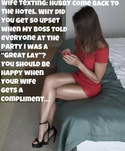 Hubby gone back to the hotel please… by ILoveToShareMyWife69