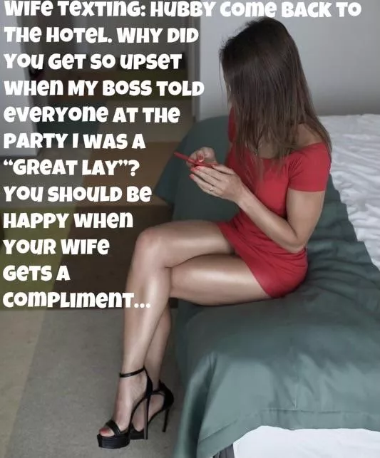 Hubby gone back to the hotel please… posted by ILoveToShareMyWife69