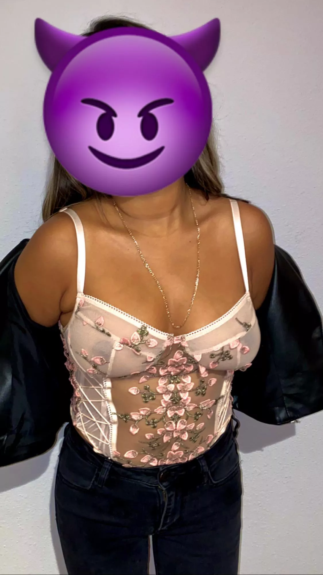 Hubby is paying for me and friends to go to the club tonight so I’m wearing this! posted by mexicanhotwifey