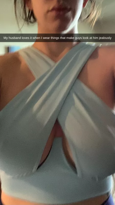 Hubby likes it when guys look at me by captionsaremylife