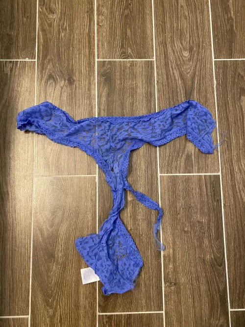 Hubby said I was going too slow taking them off.