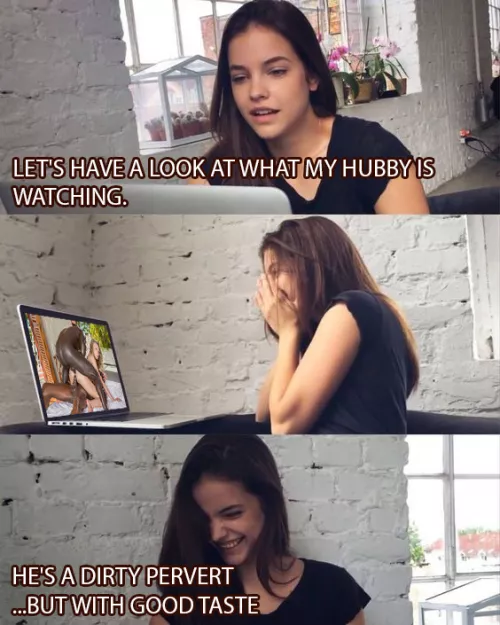 hubby's laptop by Slave_Leo