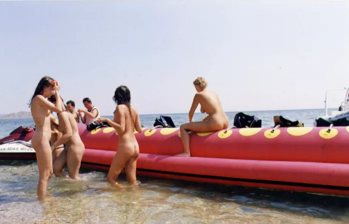 Huge inflatable with safety vests. What for? by bobettebobqc