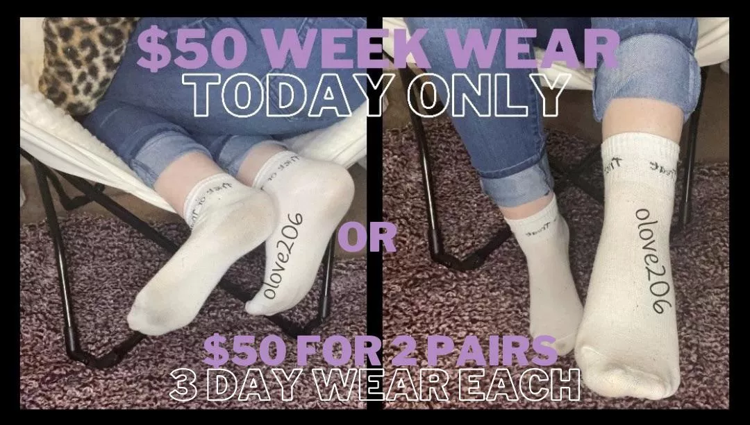 HUGE SOCK SALE- I need socks GONE! Ask for my drawer with over 200 pairs! 🤍 kik @LivL206 for details! [selling] posted by Olove206