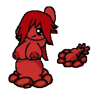 Humanoid Scolex (improved sprite) posted by crosswarrior24