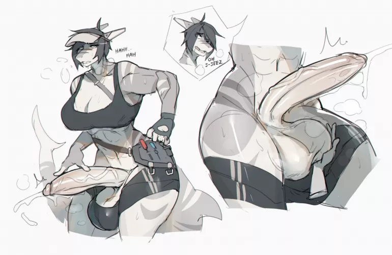 Hung and horny~ [I] (Notglacier) by Slxutty_Snek