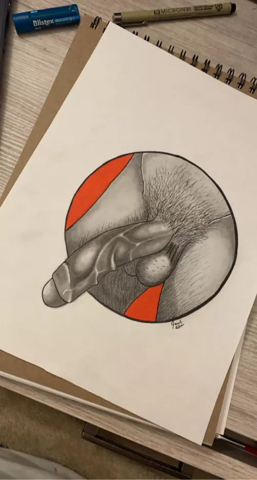 Hung and uncut. Drawing my followers who is next! by Artsybitch216