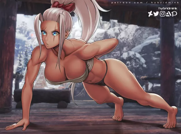 Hunter Push-ups (Hybridmink) [Monster Hunter] by elee0228