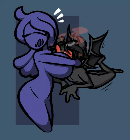 Hush + Azazel by w_i_d_0084