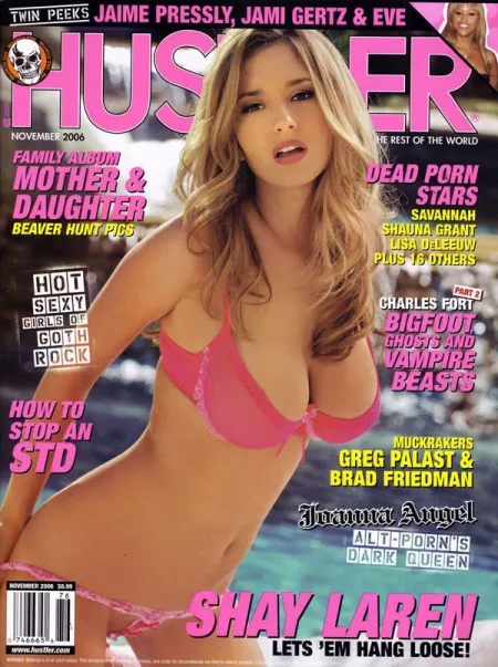 Hustler (November 2006) - Cover: Shay Laren by AlphaBravoGolfTango