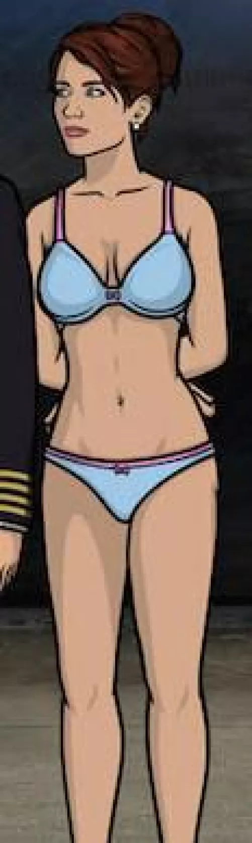 I absolutely love Cheryl/Carol's bra and panties. The pink bows and straps get me hard every time I see them. Plus she's got pretty big tits for a skinny girl :D by bi_guy_2021