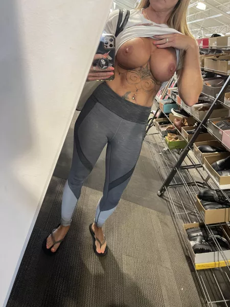 I absolutely love taking risky pics in public places! I need someone to follow me around and take them for me! Lol by Paraprincess77