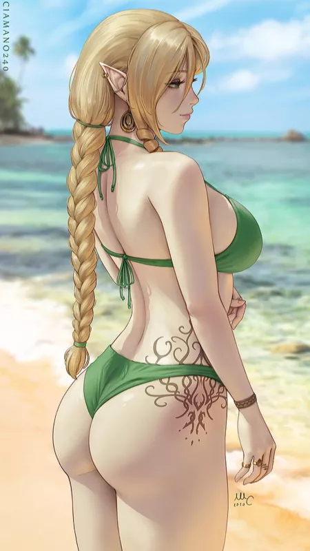 I already posted this on r/MonsterGirls but might as well contribute to elf hentai. Elf hentai was always my favourite by gamewizard-Fuhrer