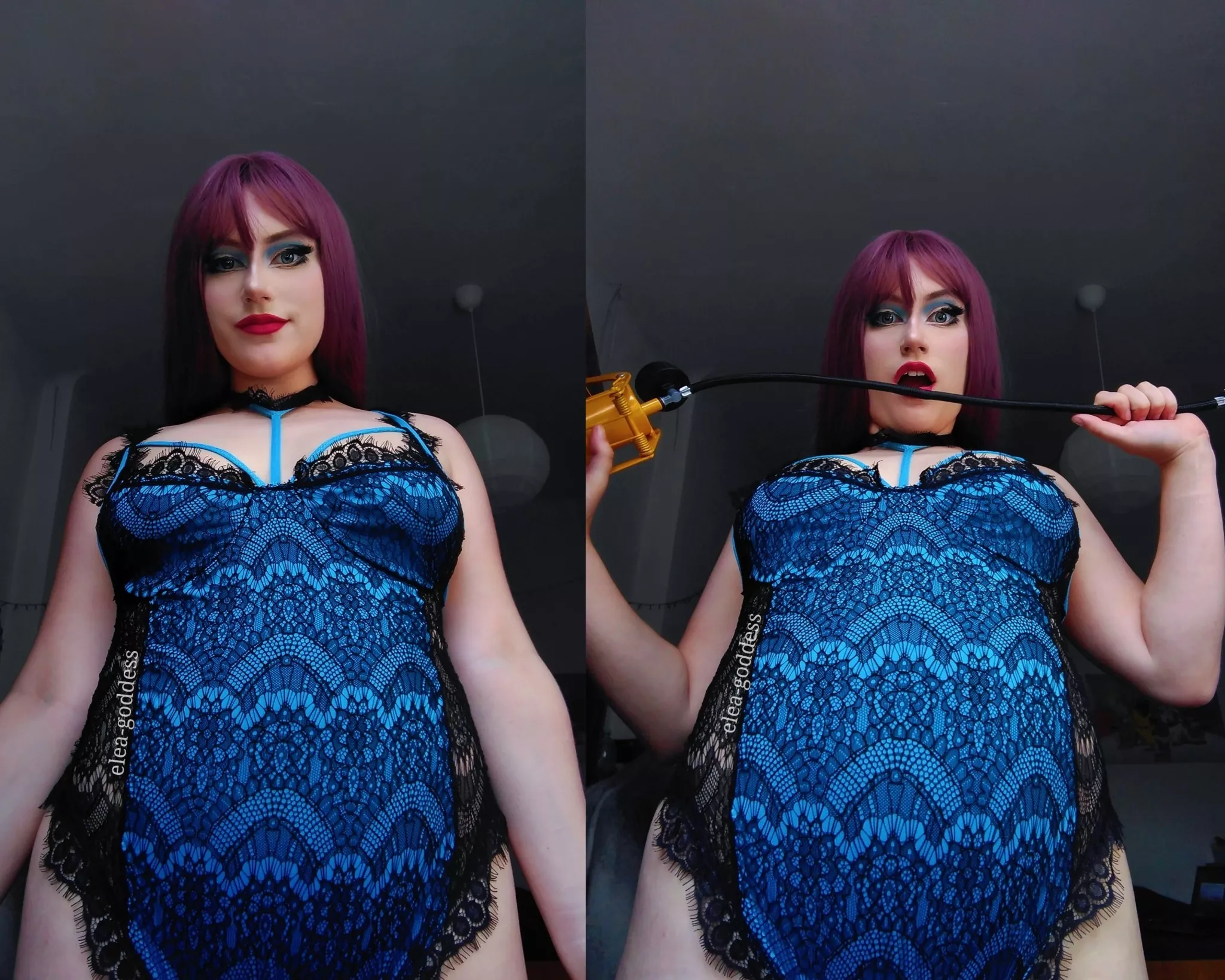 I always feel so huge when inflated 😳 posted by elea-goddess