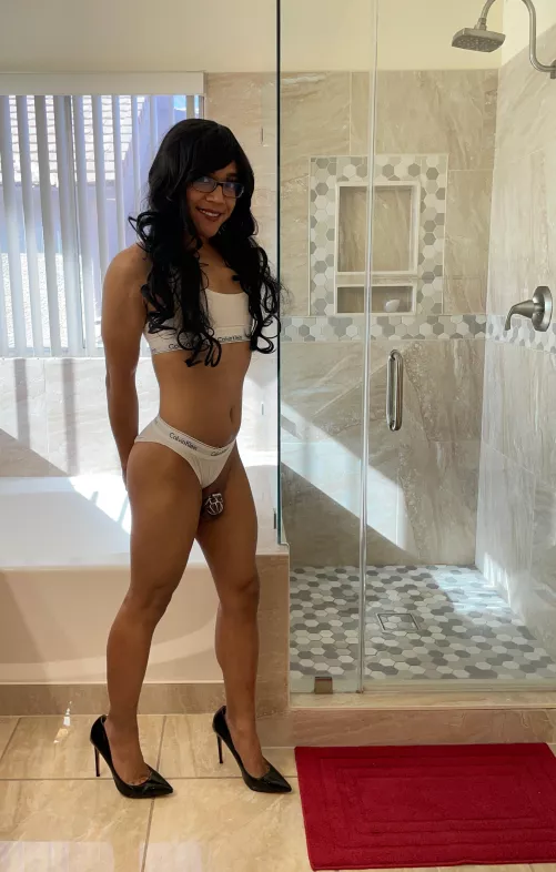 I always felt that my clitty was too small to pleasure anyone, but now I know it’s the appropriate size for an Asian sissy that should pleasure men with my holes :) by AsianSissyRapeToy