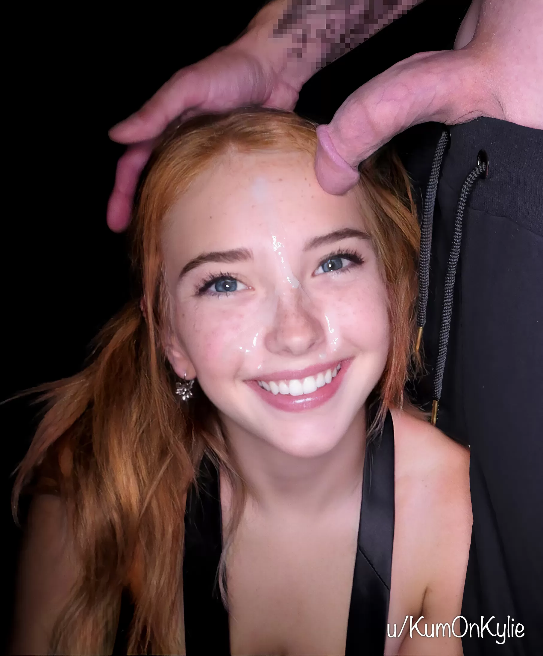 i always get called 'cute' and never 'hot.' just seeing if cum on my face changes that! posted by KumOnKylie