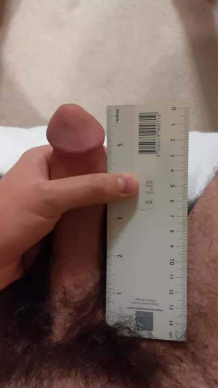 I always said I was like [5 and a half inches], could it be I'm [6 inches]? by Trymebitch1234