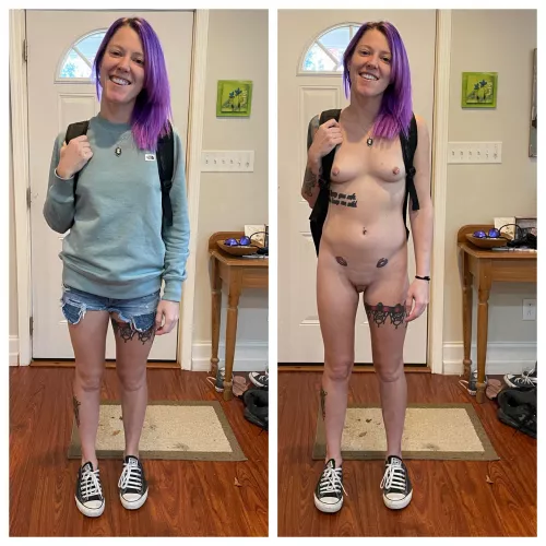 I always wonder if guys actually imagine me naked when I’m out by lilglitterbitch