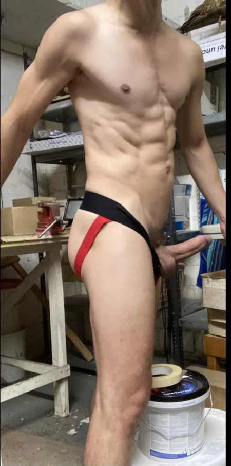 I am a bator, I even jerk off 🍆💦🔞when I am working in my cellar. What do you think I am working on?📸 🎥 m23 by DamnSexyBator