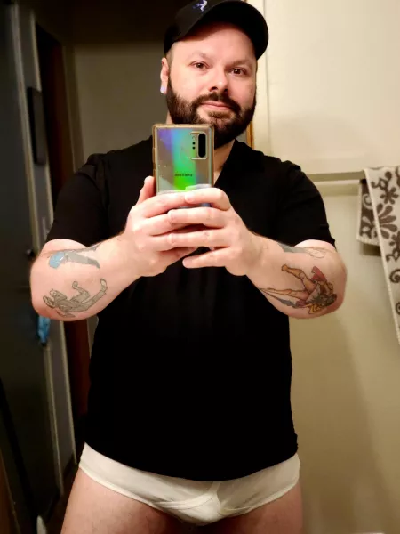 I am indeed a bear. In briefs. ✅✅ by OuijaBeard_