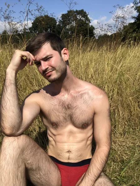 I am sitting in the nature by daddykush2012