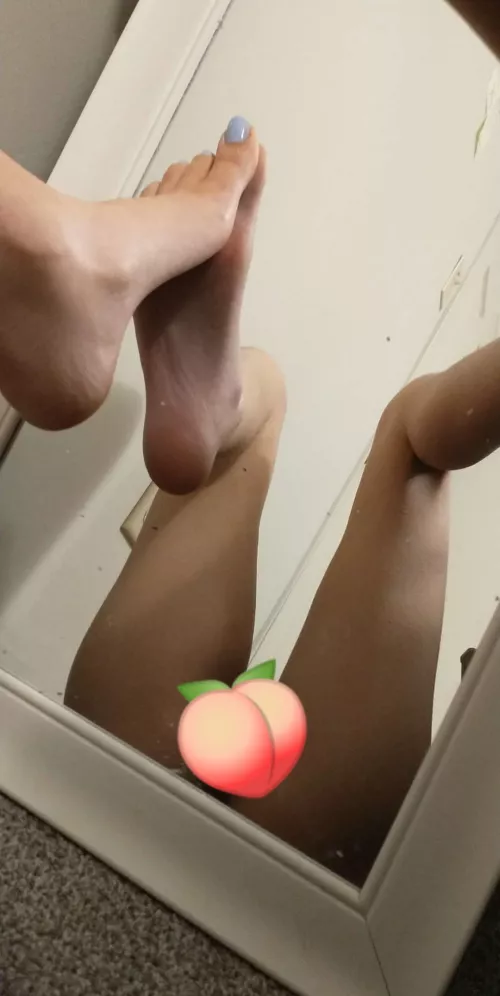 I bet you wish you could see the rest by petitefeet461