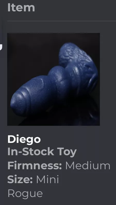 I bought my first BD today! Super happy I happened to find a mini knotted toy since I find even average sized “normal” toys too big for me. Any tips for a beginner? by VegaPigeon