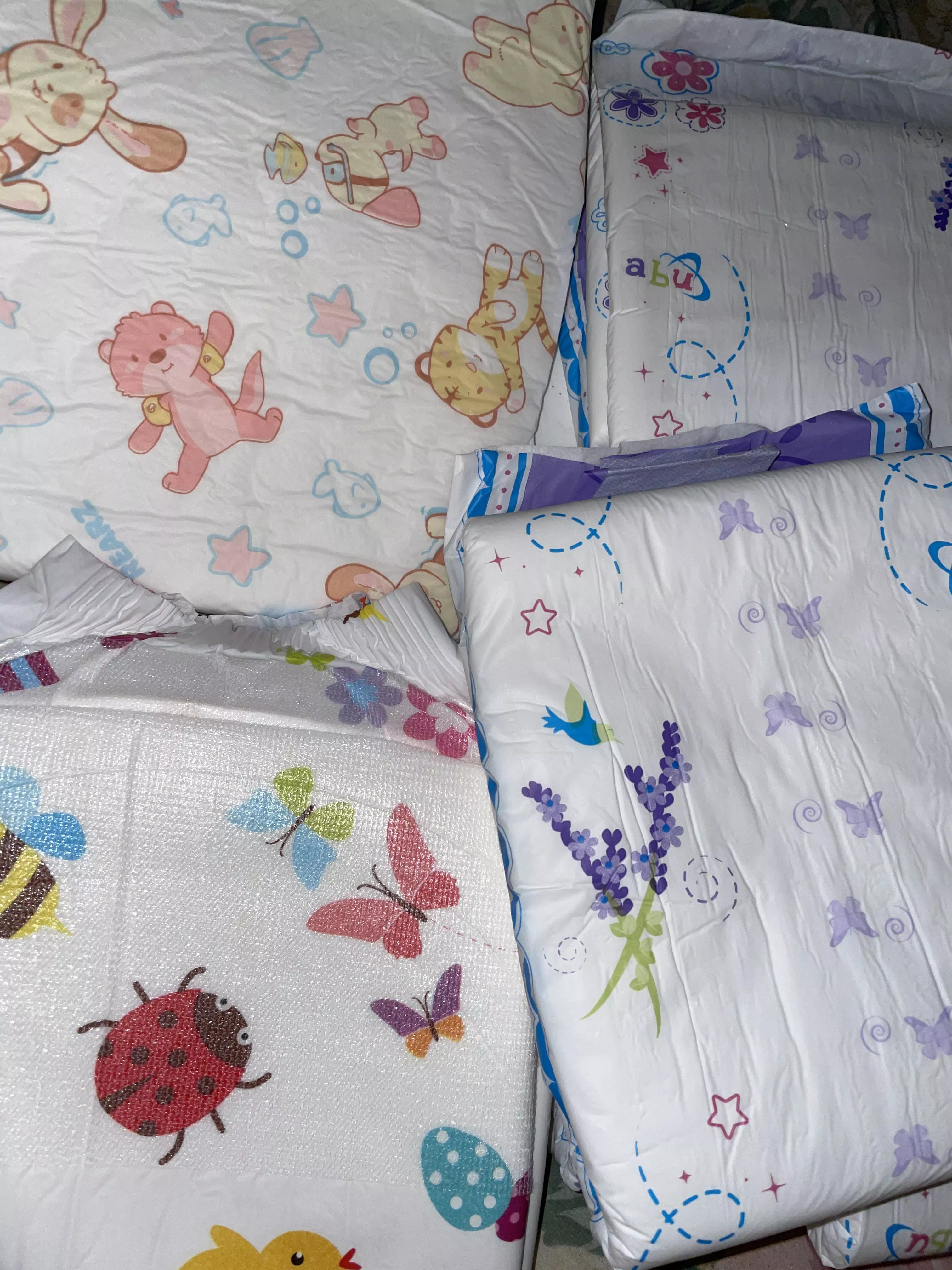 I bought real diapers for the first time, now I just gotta figure out how to diaper myself lol posted by She_elf24