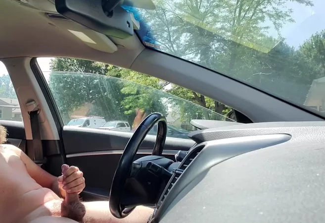 I came just as they drove by. by here4thetitsanddicks