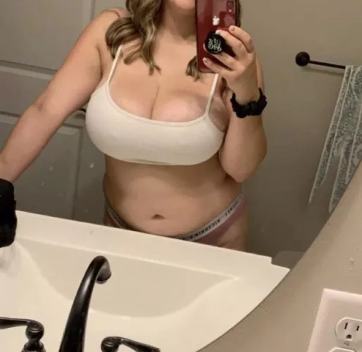 I can barely fit my boobs into this top by Watteverfloatsmytits