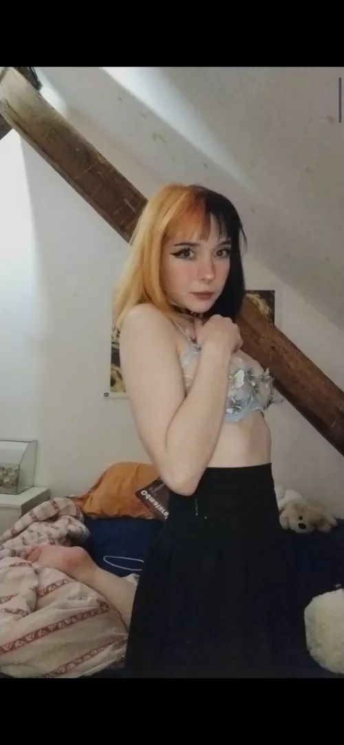 I can be a good girl when I feel like it 💜 by Intrepid_Panic_6866