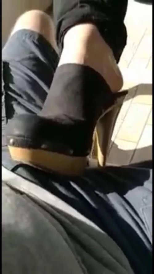 I Can Control Any 20 Year Old When I Have My Mature Feet On Them by solesofsarah1