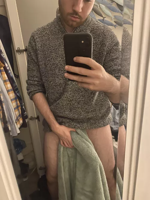 I can feel the towel slipping!!! Message me and maybe I’ll show you with it off 😜😘 by Yourdream8ZZD