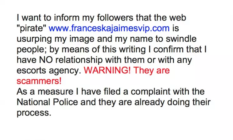 I can't believe she JUST found out about this fake escort site. by [deleted]