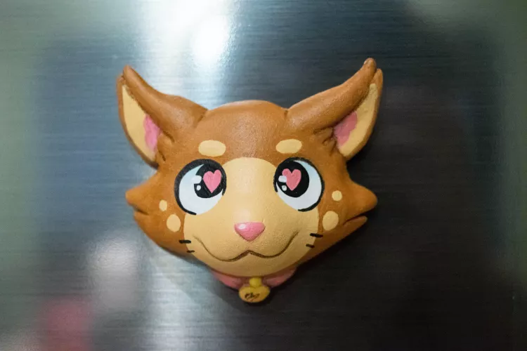 I can't make fur suits, but I can make custom magnets! I think I did pretty good! by MagandaMarie