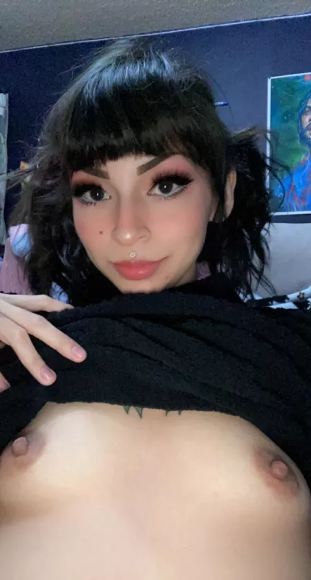 I decided I won’t be wearing a bra under my sweaters this fall :) by VanillaBunii