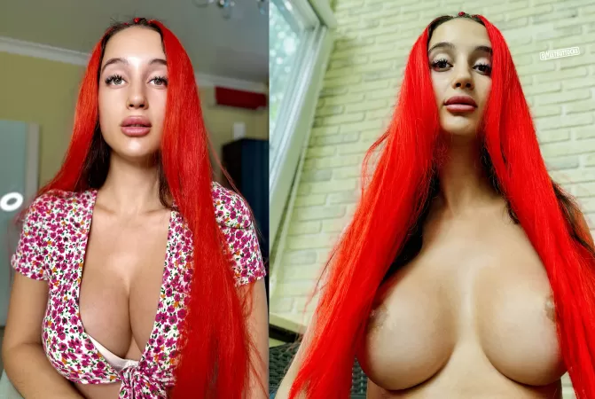 I decided to show off my new hair color! Do you like it? by sweetbuttockss