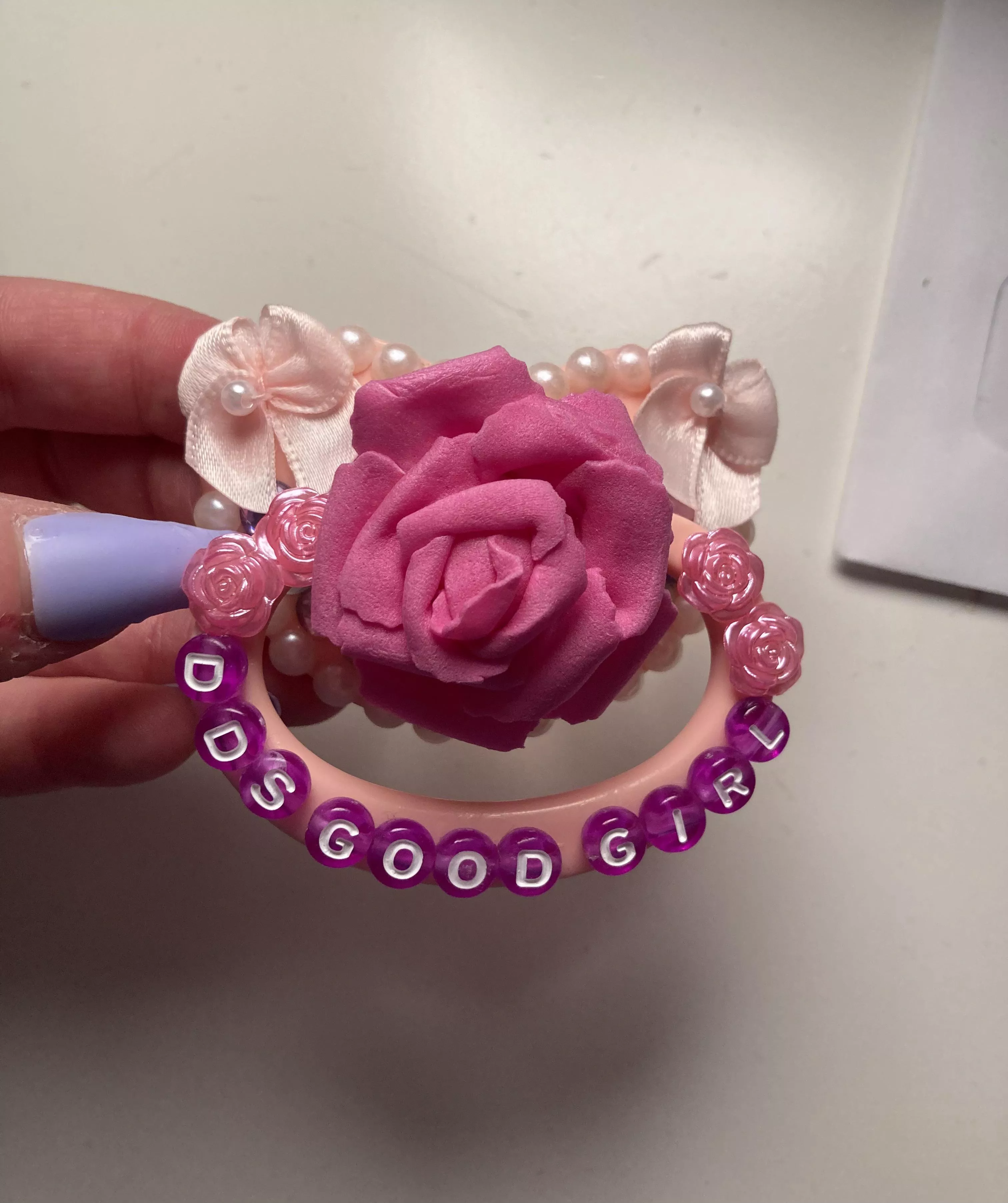 I decorated my first paci 💖🥺 posted by Less_Taste